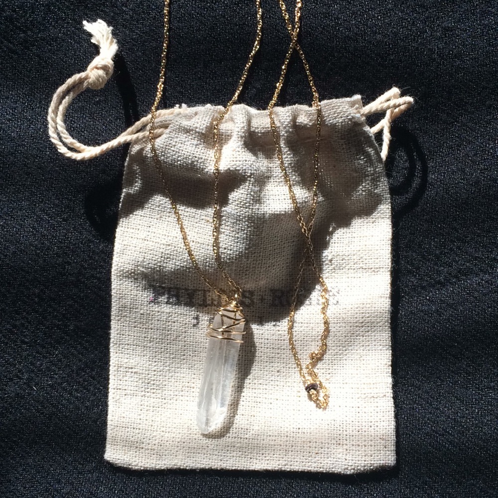 Phyllis + Rosie Julia Quartz Necklace